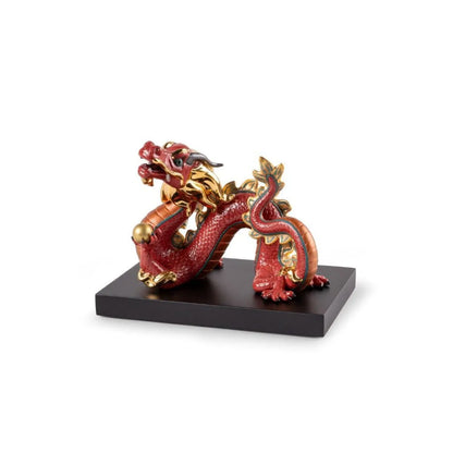 Dragon Sculpture - Red (Limited Edition) (Lladro Special Order)