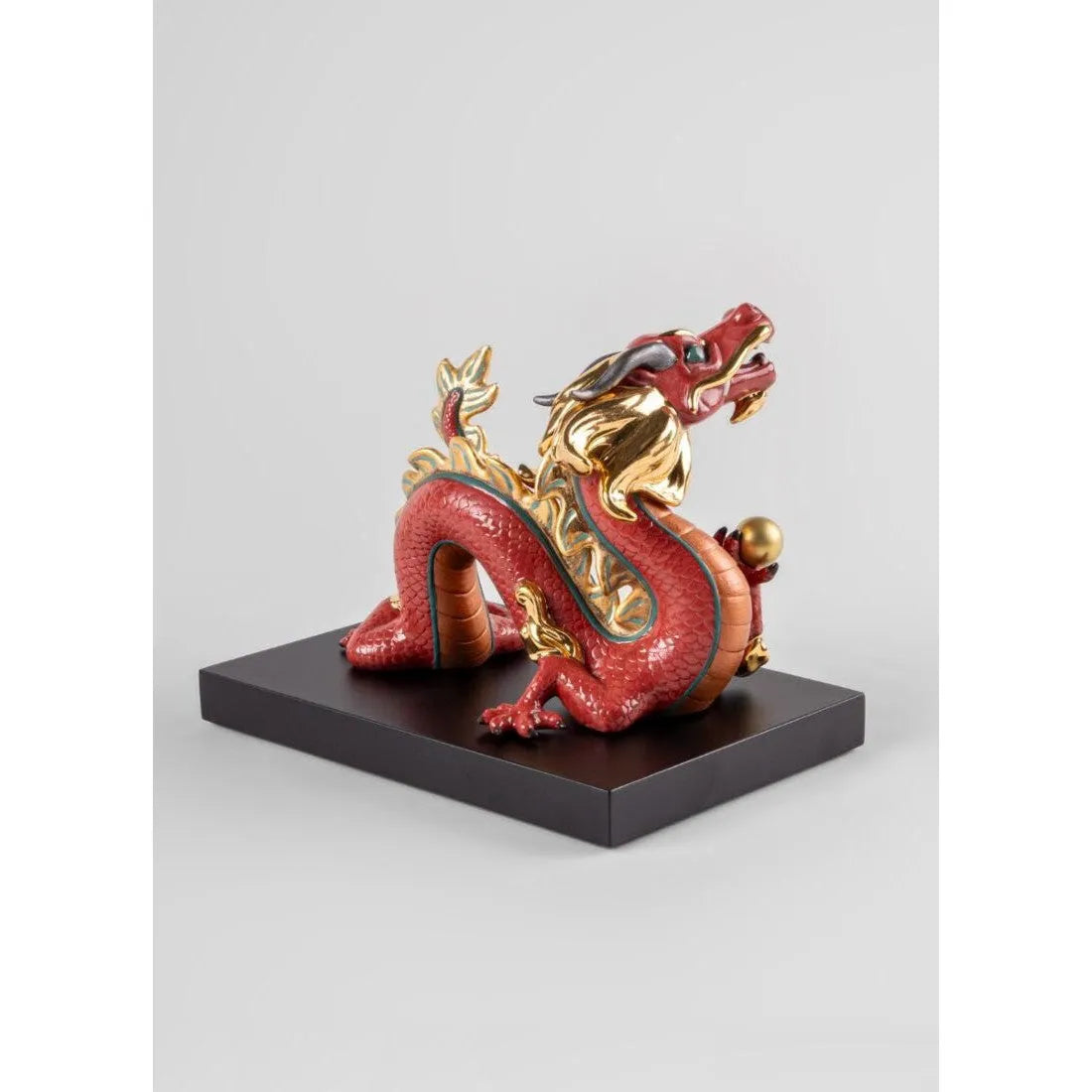 Dragon Sculpture - Red (Limited Edition) (Lladro Special Order)