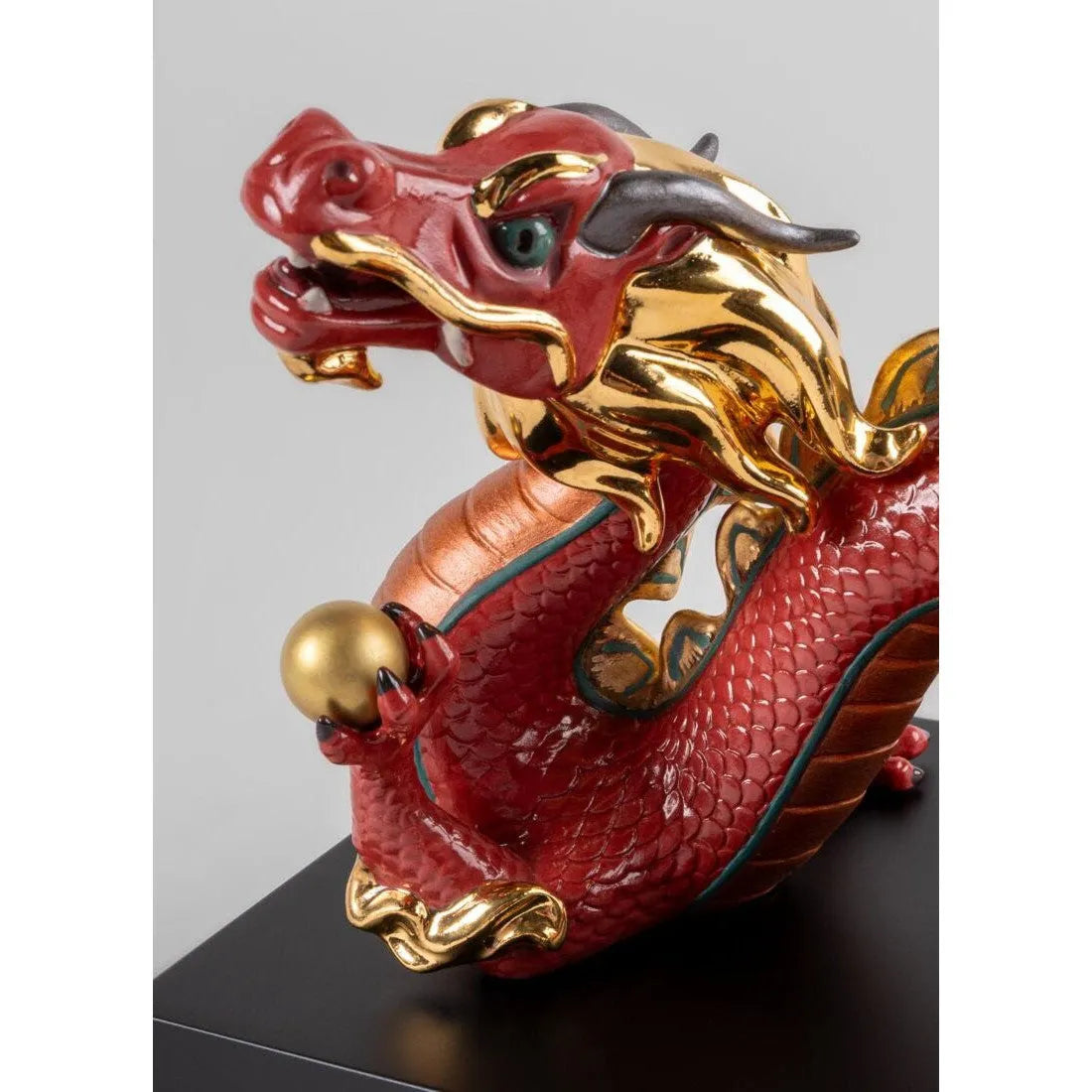 Dragon Sculpture - Red (Limited Edition) (Lladro Special Order)