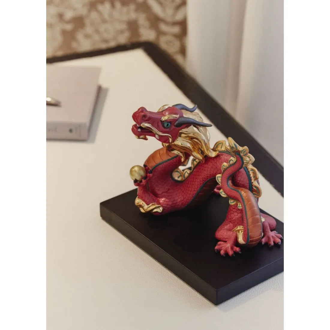 Dragon Sculpture - Red (Limited Edition) (Lladro Special Order)