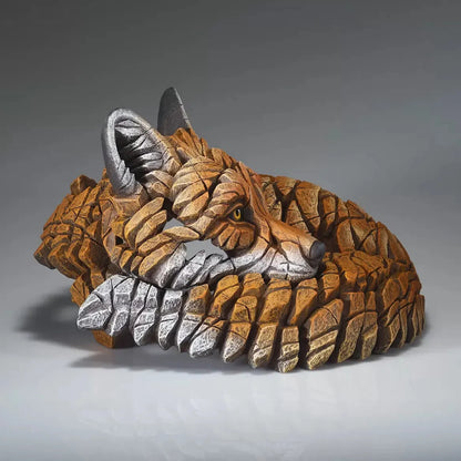 Edge Sculpture Curled Up Fox (Edge Sculpture by Matt Buckley)