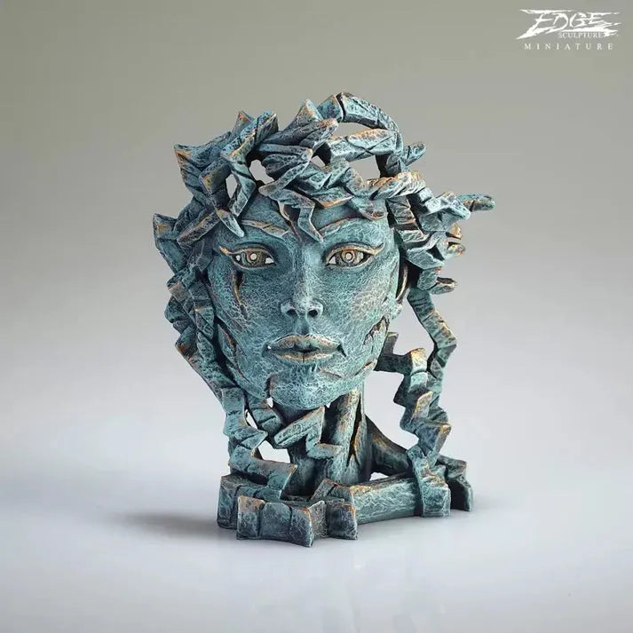 Venus Bust Sculpture -Teal Mini (Edge Sculpture by Matt Buckley)