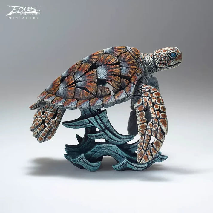 Sea Turtle Mini (Edge Sculpture by Matt Buckley)