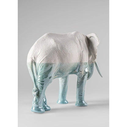 Elephant - Underwater Sculpture (Lladro Special Order)