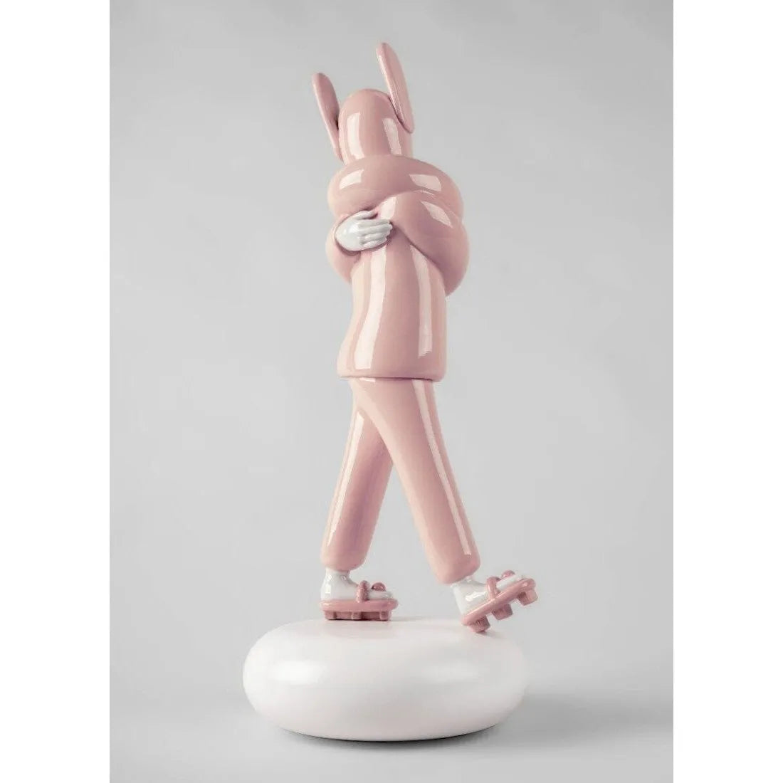 Embraced (Pink) Sculpture (Lladro Special Order)