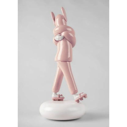 Embraced (Pink) Sculpture (Lladro Special Order)