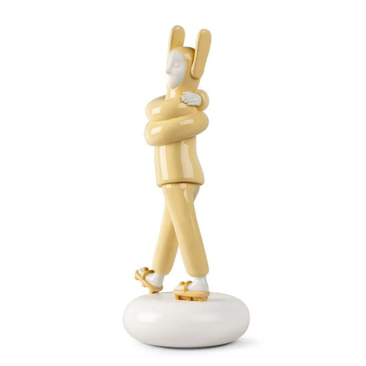 Embraced (Yellow) Sculpture (Lladro Special Order)