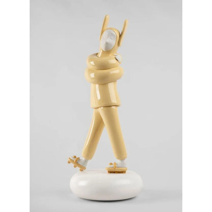 Embraced (Yellow) Sculpture (Lladro Special Order)