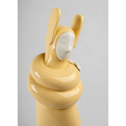 Embraced (Yellow) Sculpture (Lladro Special Order)