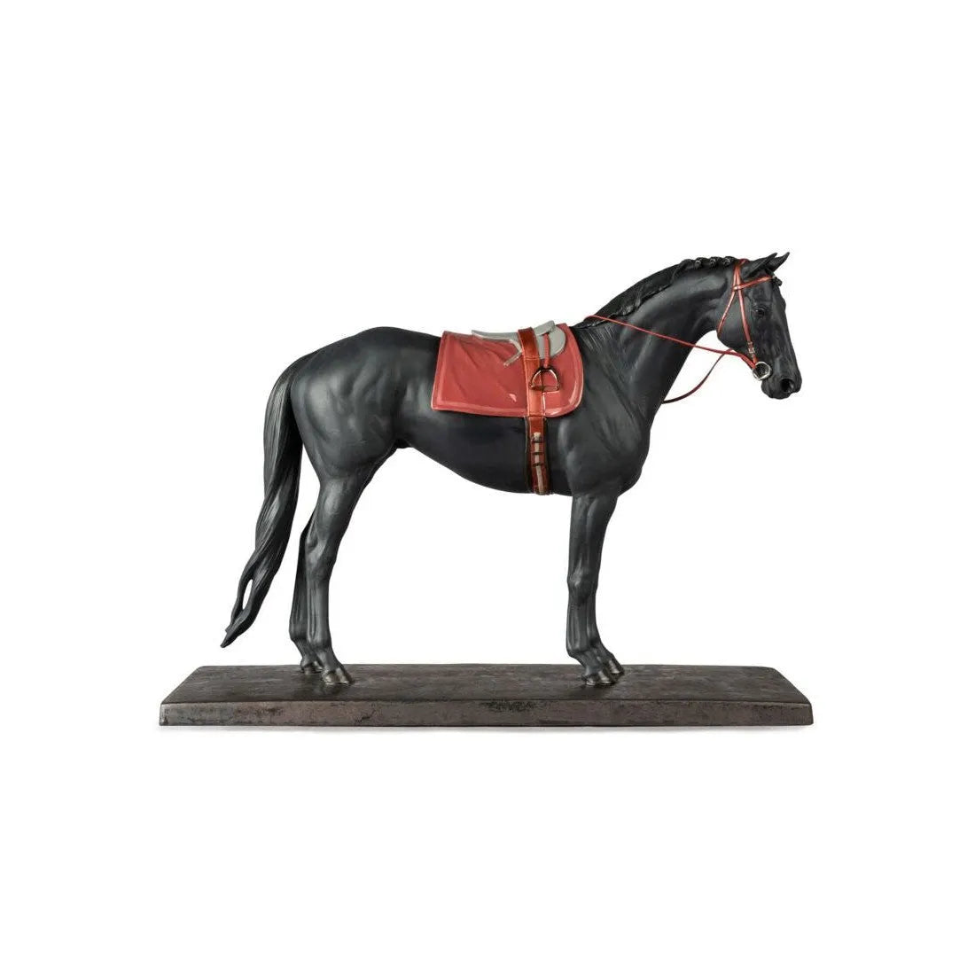 English Purebred Horse Sculpture (Lladro Special Order)