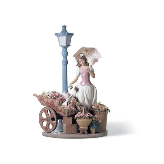 Flowers For Everyone Sculpture (Lladro Special Order)