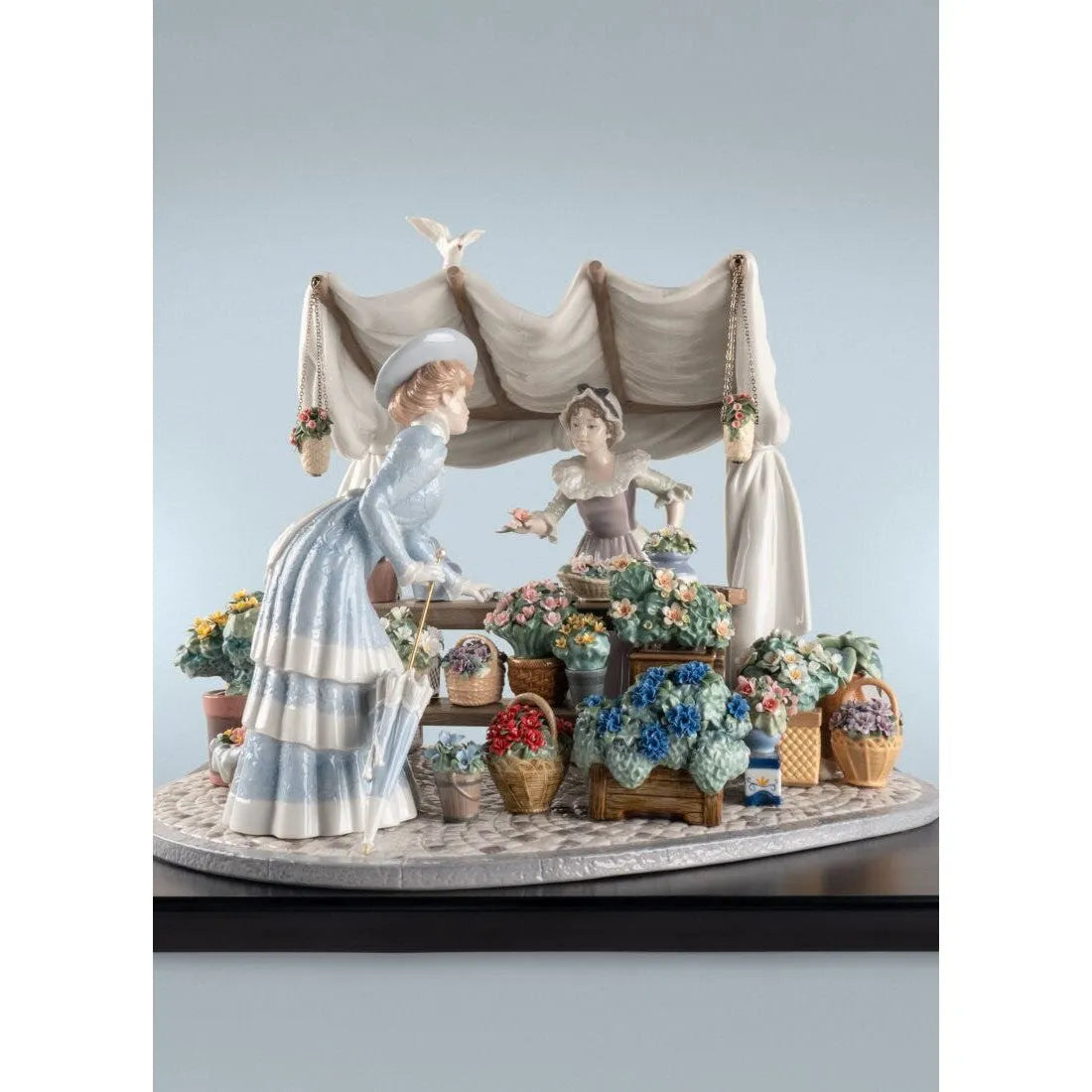 Flowers Market Sculpture (Limited Edition) (Lladro Special Order)