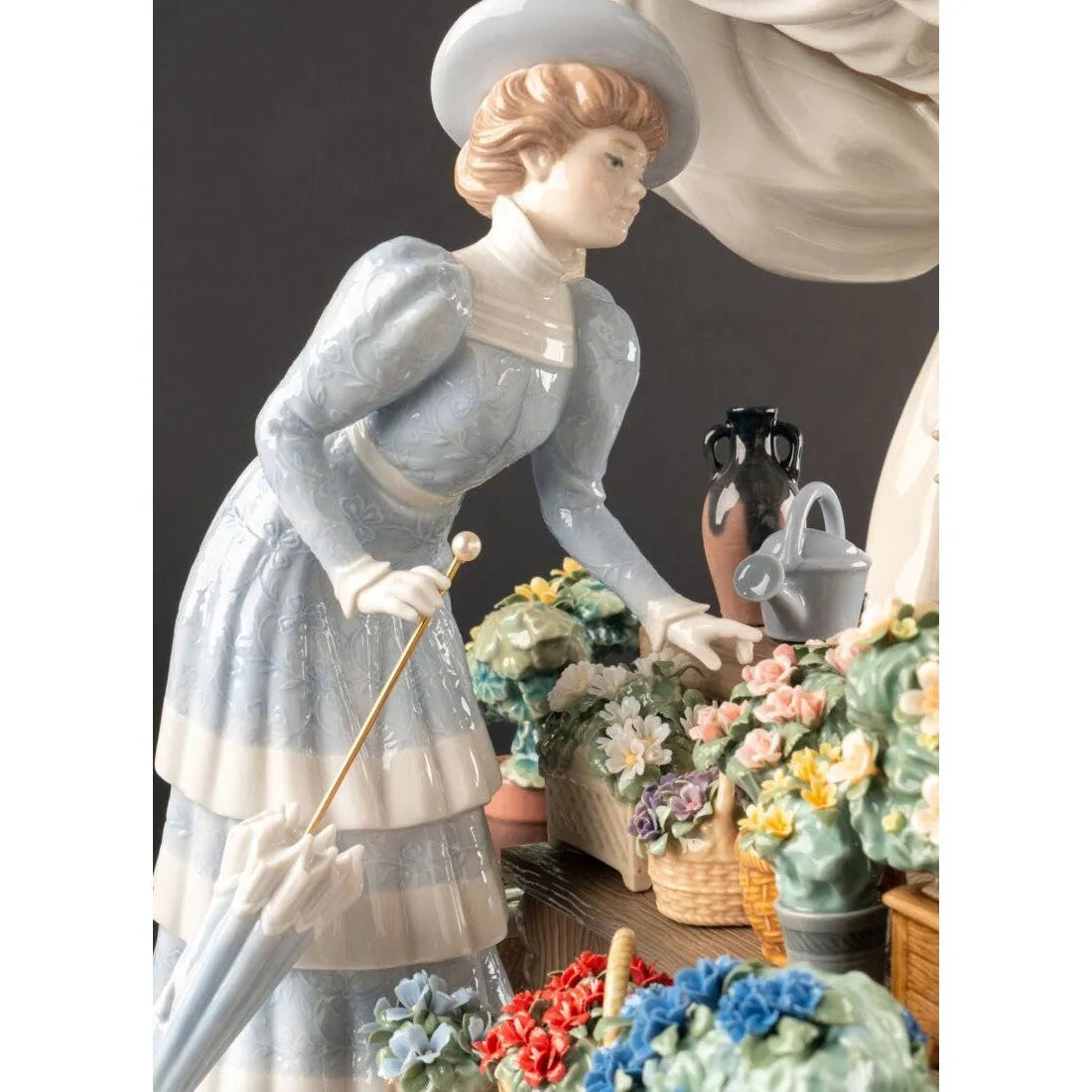 Flowers Market Sculpture (Limited Edition) (Lladro Special Order)