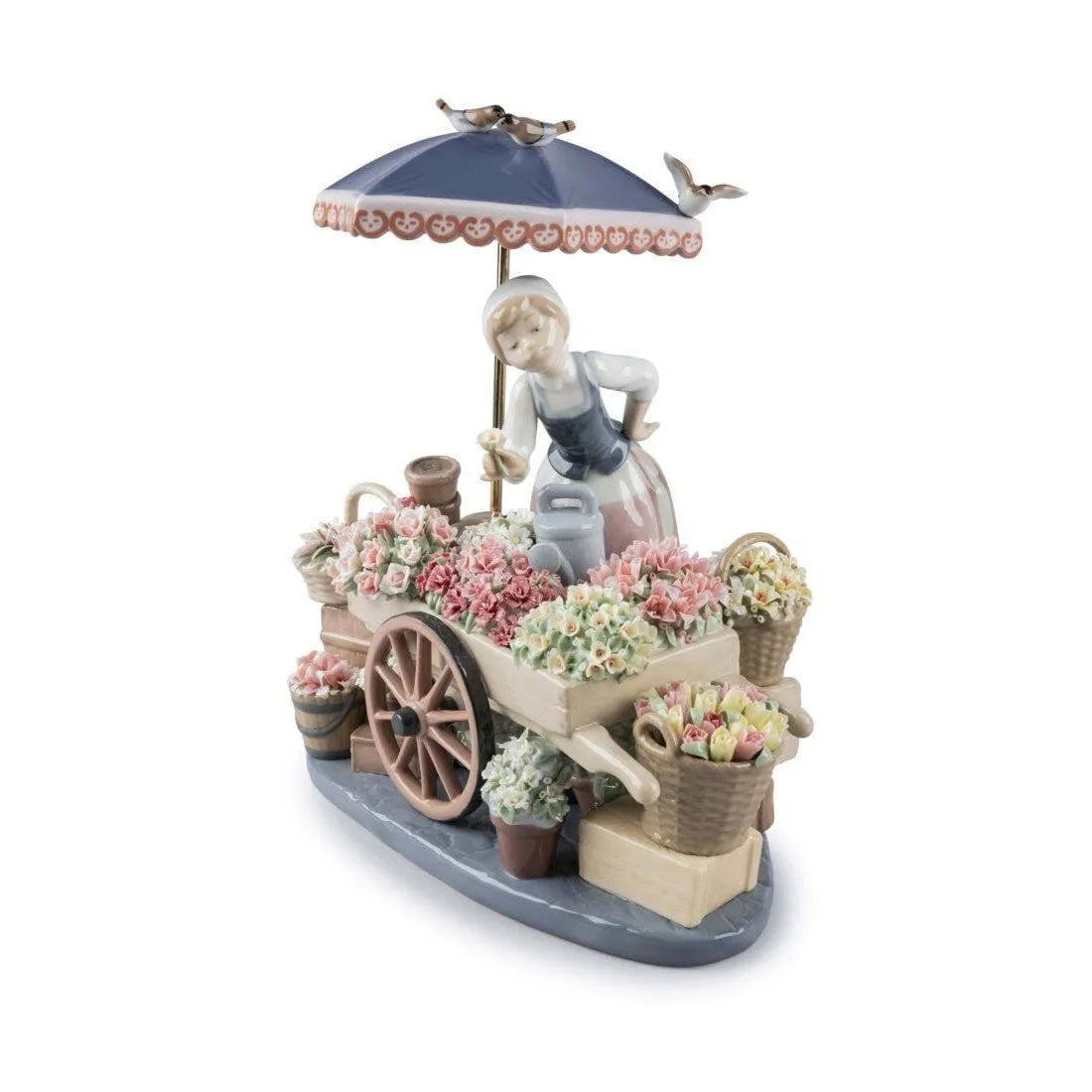 Flowers Of The Season Woman Sculpture (Lladro Special Order)