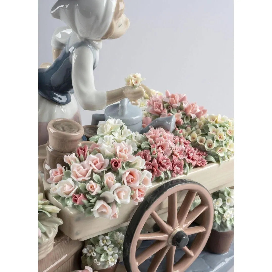 Flowers Of The Season Woman Sculpture (Lladro Special Order)