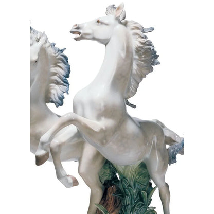 Free As The Wind Horses Sculpture (Limited Edition) (Lladro Special Order)