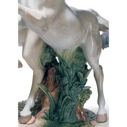 Free As The Wind Horses Sculpture (Limited Edition) (Lladro Special Order)