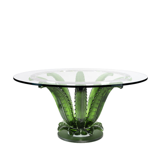 Cactus Round Table Green Cactus (Lalique Special Order)