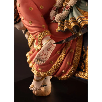 Goddess Durga Sculpture (Limited Edition) (Lladro Special Order)