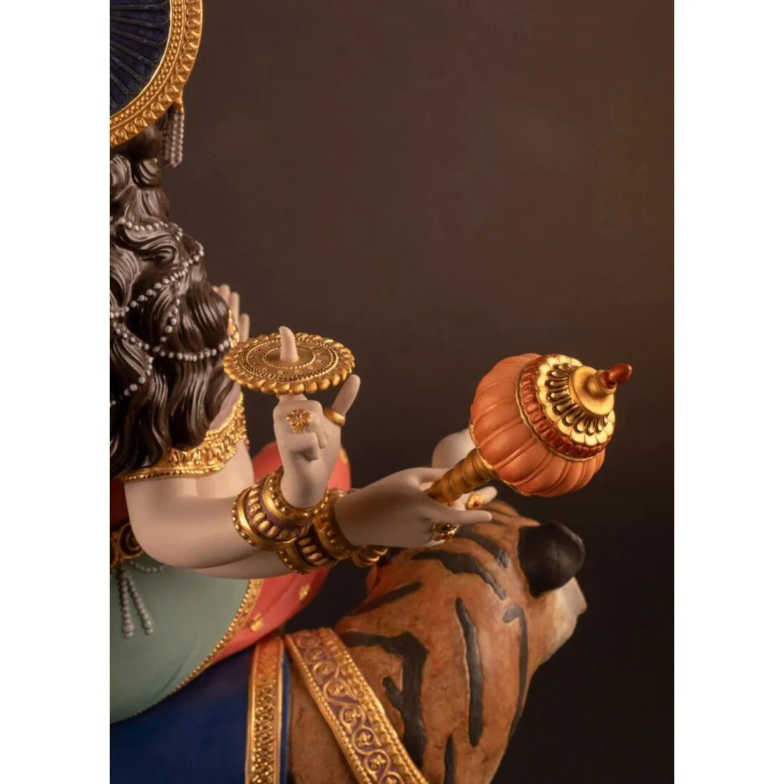 Goddess Durga Sculpture (Limited Edition) (Lladro Special Order)