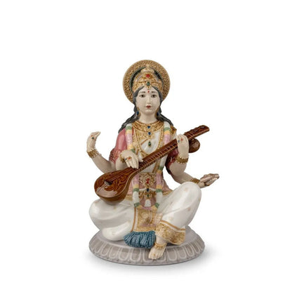 Goddess Saraswati Figurine (Lladro Special Order)