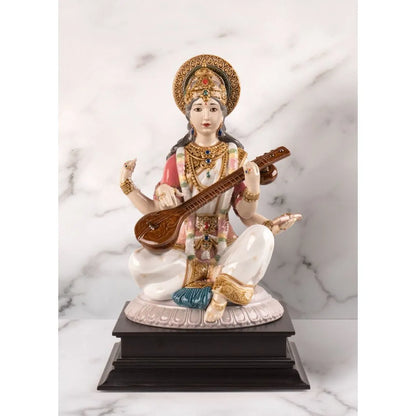 Goddess Saraswati Figurine (Lladro Special Order)