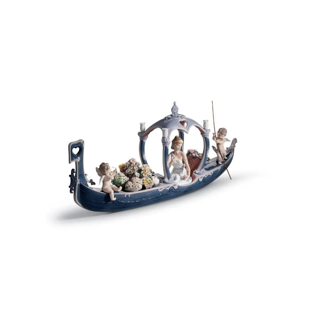 Gondola Of Love Goddess Sculpture (Limited Edition) (Lladro Special Order)