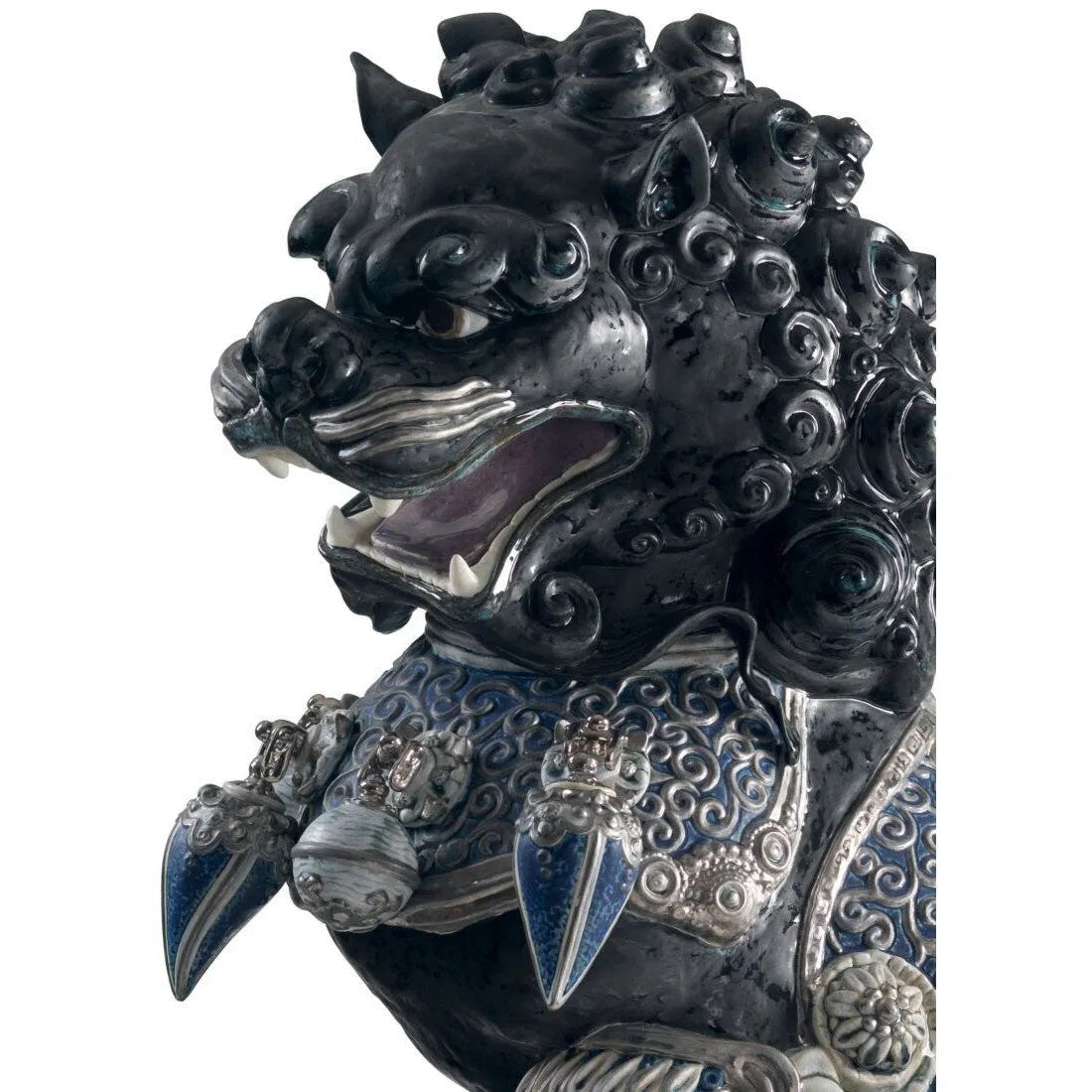 Guardian Lioness Sculpture - Black (Limited Edition) (Lladro Special Order)