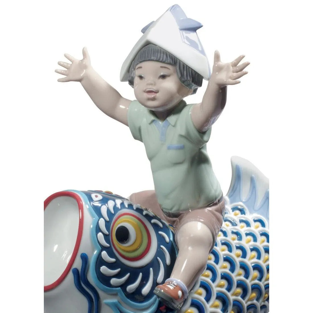 Happy Boy's Day Figurine (Limited Edition) (Lladro Special Order)