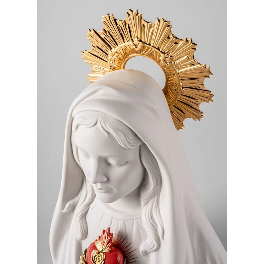 Immaculate Heart Of Mary Sculpture (Lladro Special Order)