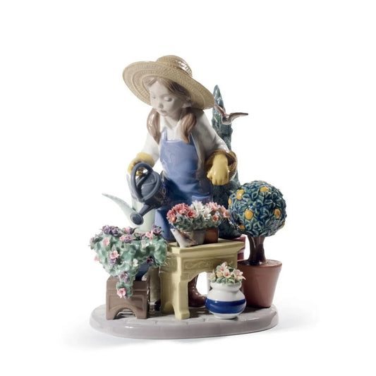 In My Garden Girl Figurine (Lladro Special Order)