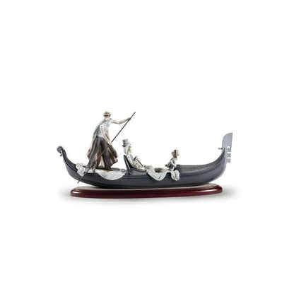 In The Gondola Couple Sculpture (Numbered Edition) (Lladro Special Order)