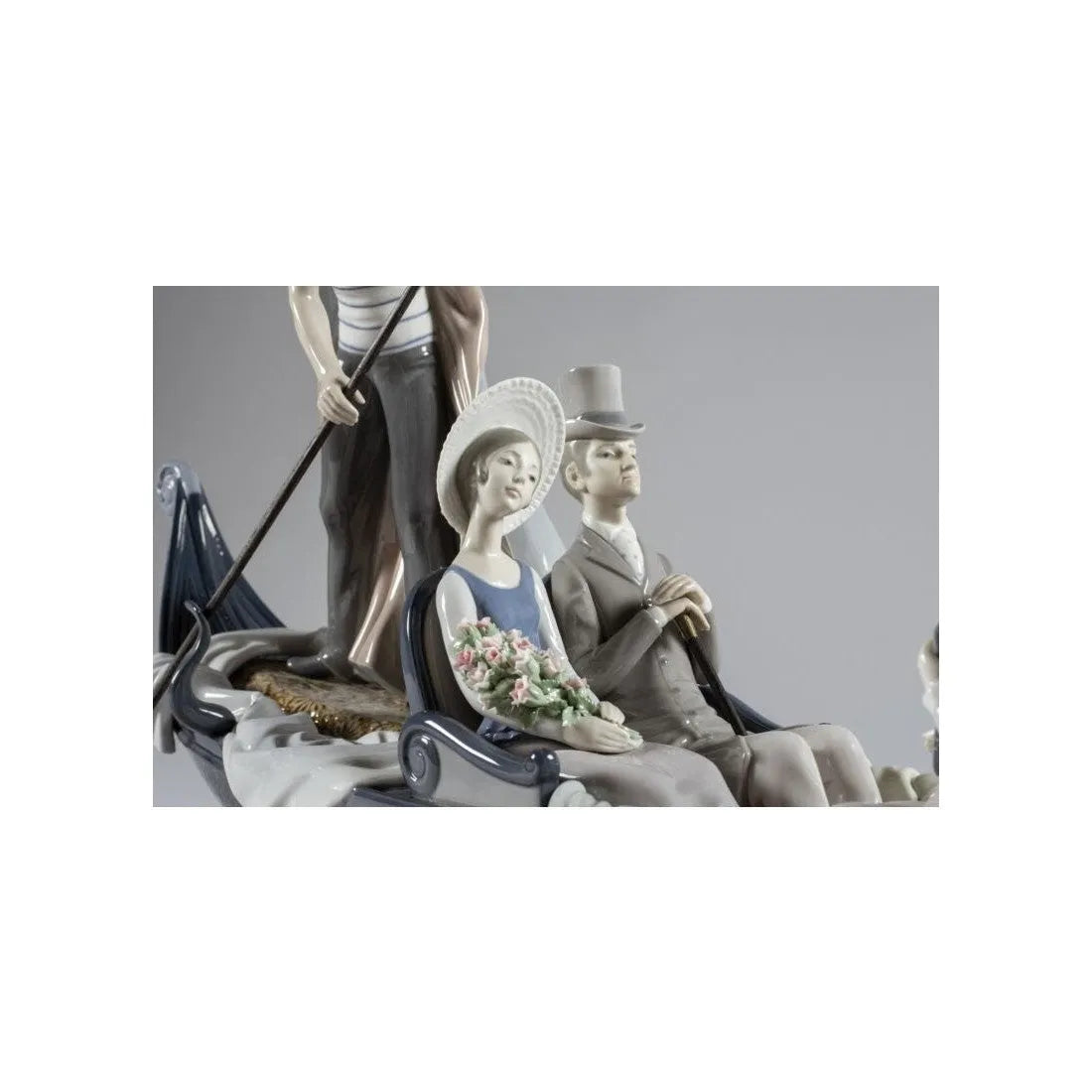 In The Gondola Couple Sculpture (Numbered Edition) (Lladro Special Order)