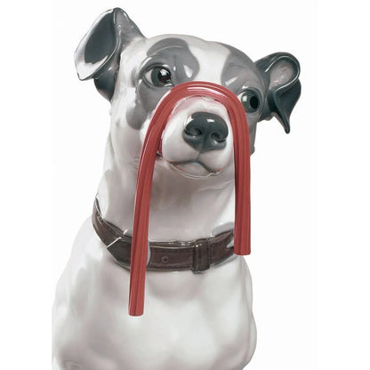 Jack Russell With Licorice Dog Figurine (Lladro Special Order)