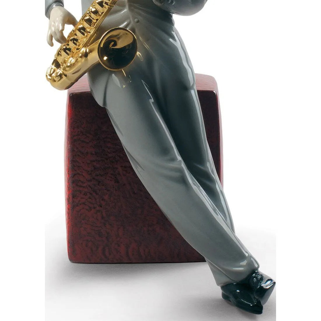 Jazz Saxophonist Figurine (Lladro Special Order)