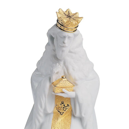 King Gaspar Nativity Figurine - Golden Lustre (Lladro Special Order)