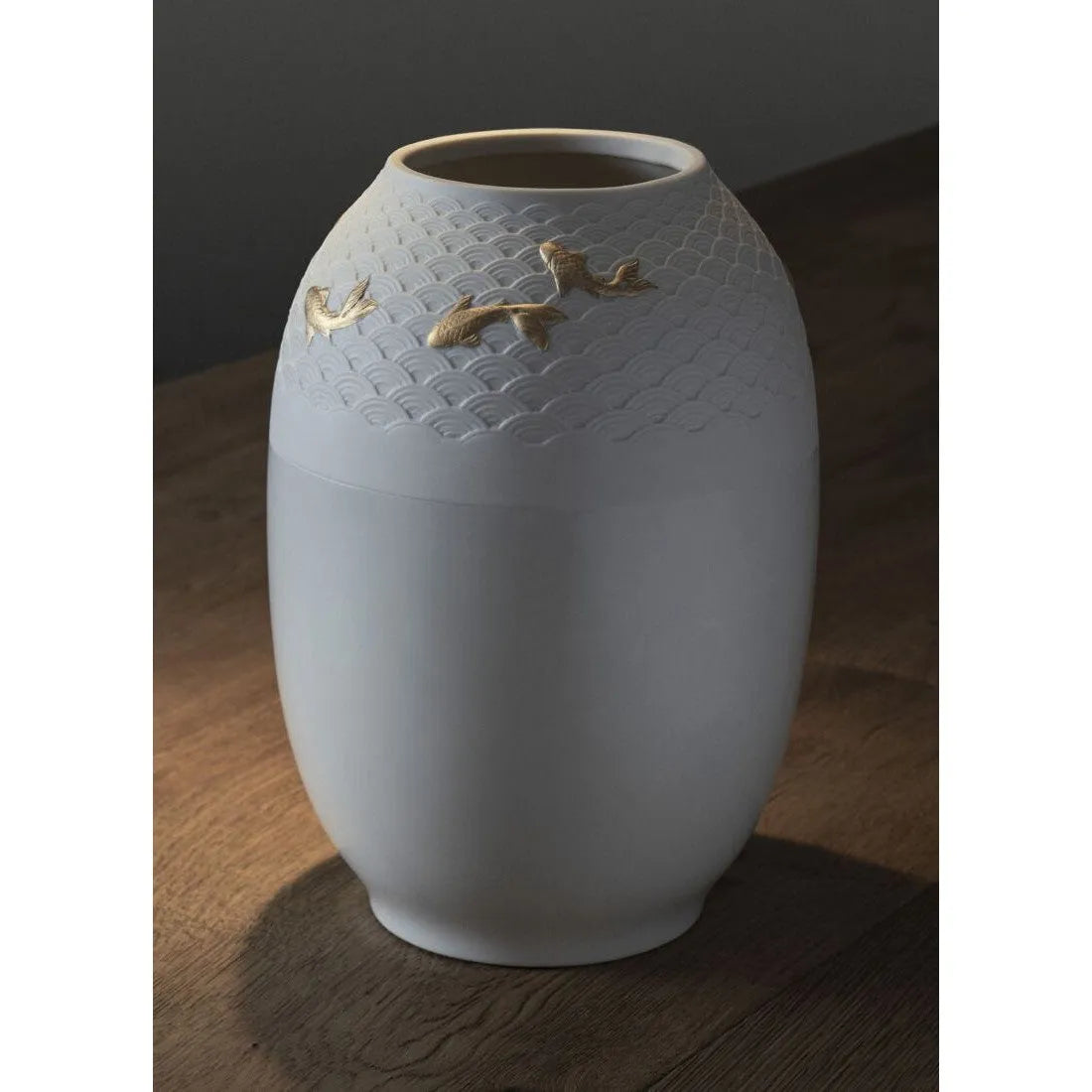 Koi Vase - Golden Luster (Lladro Special Order)