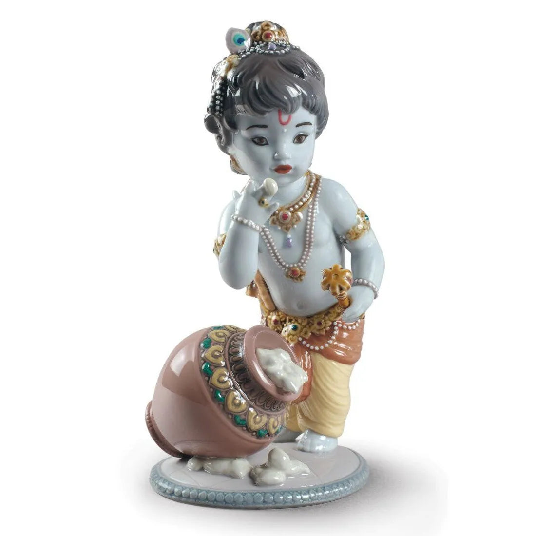 Krishna Butterthief Figurine (Lladro Special Order)