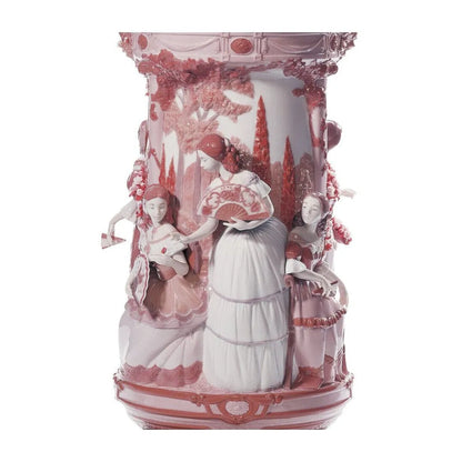 Ladies In The Garden Vase (Limited Edition) (Lladro Special Order)