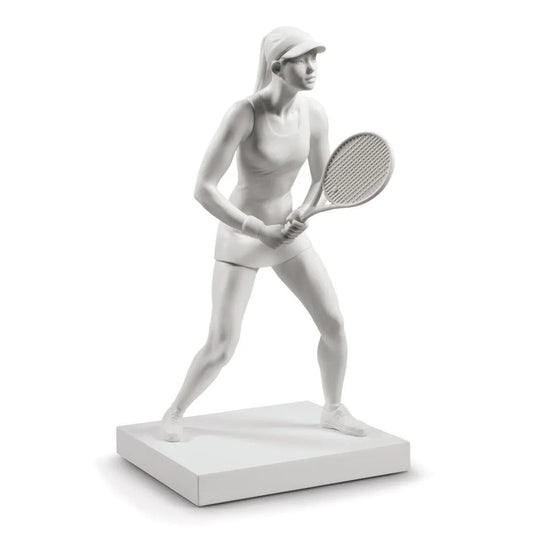 Lady Tennis Player Figurine (Lladro Special Order)