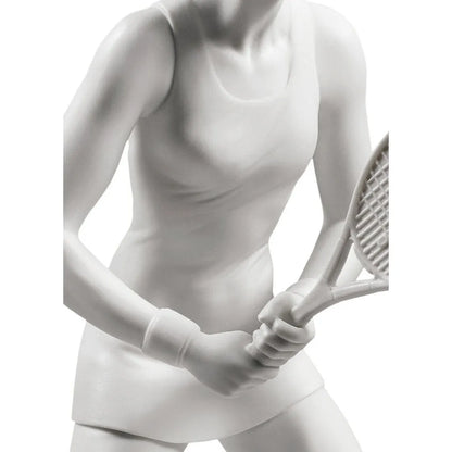 Lady Tennis Player Figurine (Lladro Special Order)