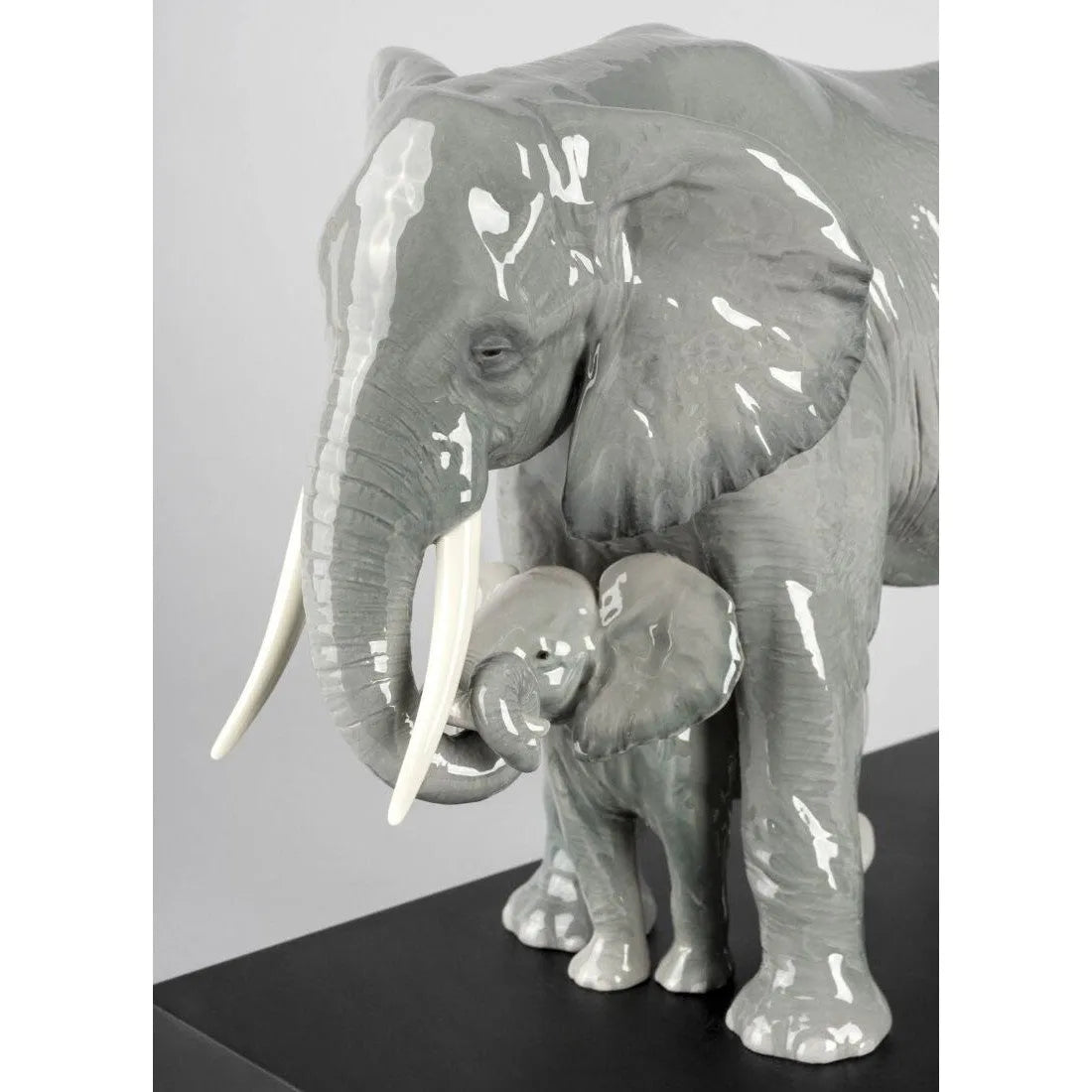 Leading The Way Elephants Sculpture (Lladro Special Order)