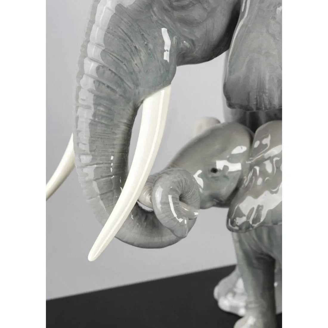 Leading The Way Elephants Sculpture (Lladro Special Order)