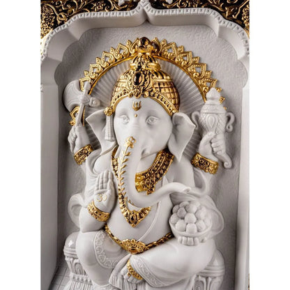 Lord Ganesha Wall Art (Lladro Special Order)