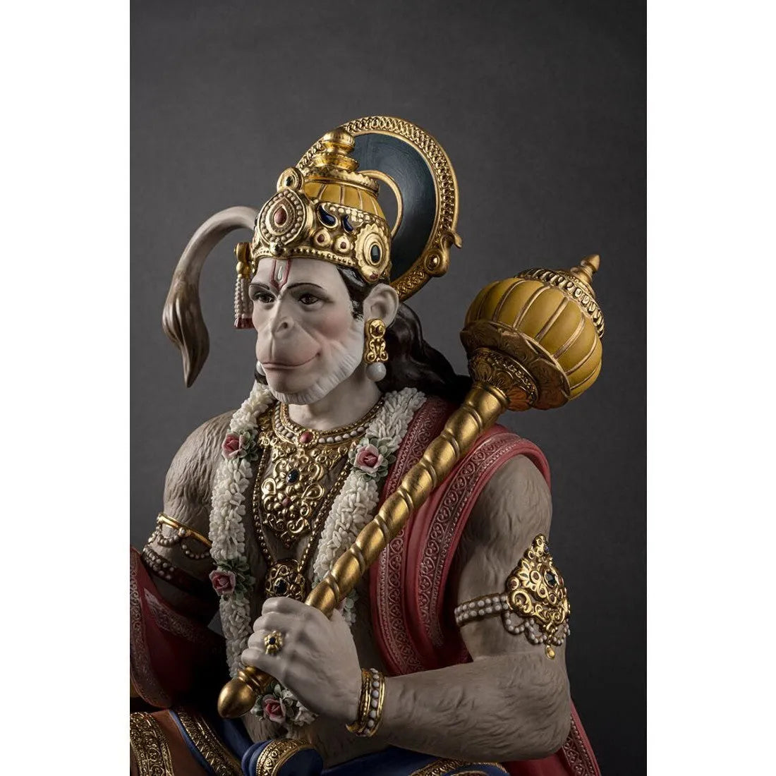 Lord Hanuman Sculpture (Limited Edition) (Lladro Special Order)