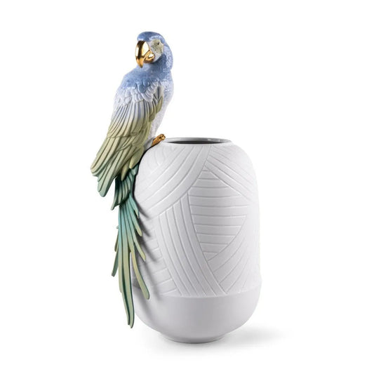 Macaw Bird Vase (Lladro Special Order)