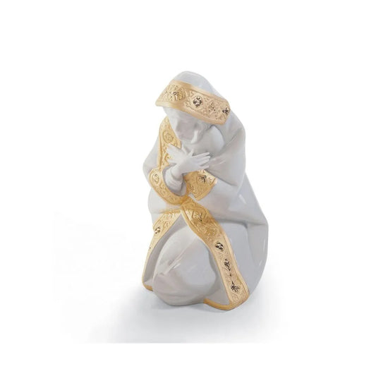 Mary Nativity Figurine - Golden Lustre (Lladro Special Order)