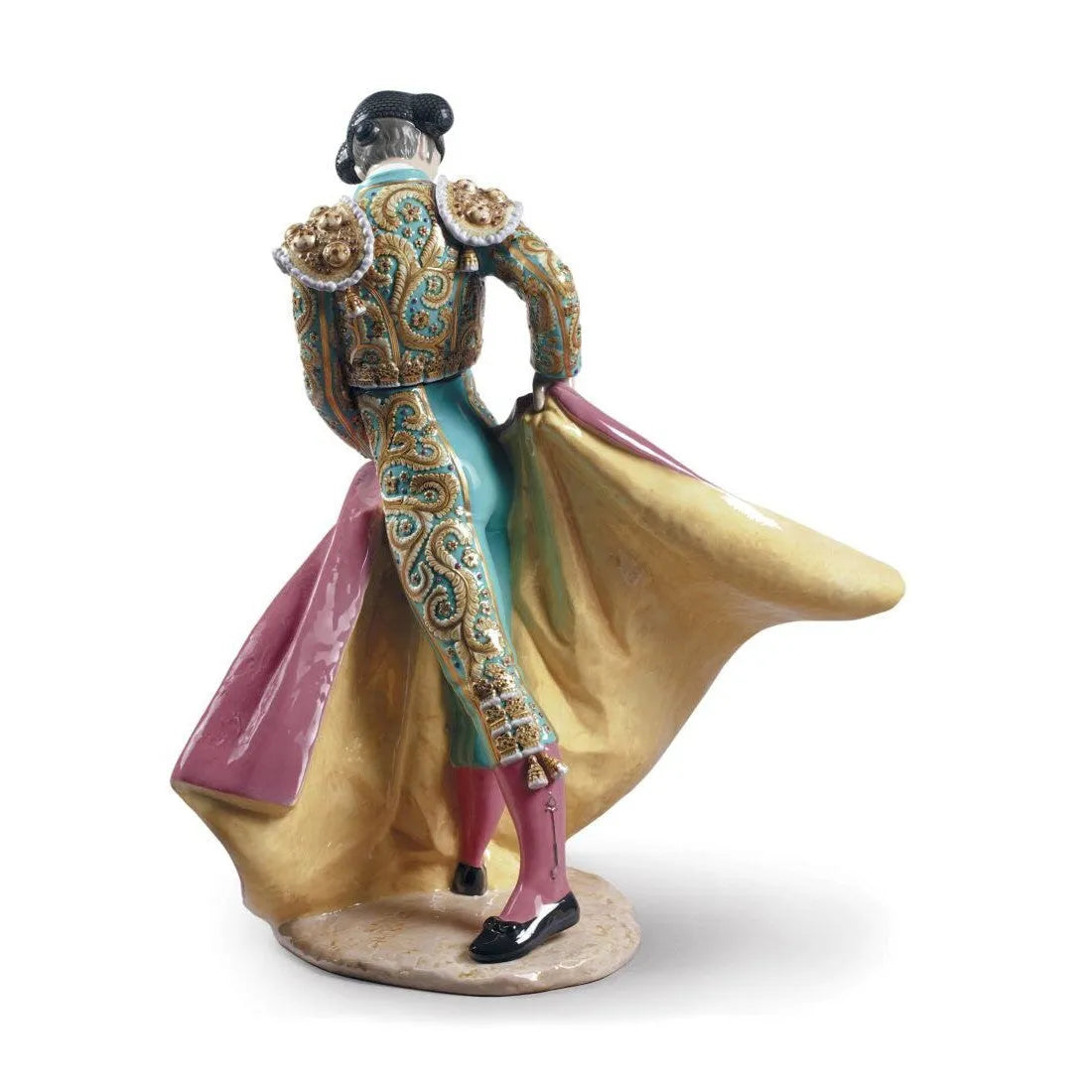 Matador Man Sculpture - Green Outfit (Limited Edition) (Lladro Special Order)