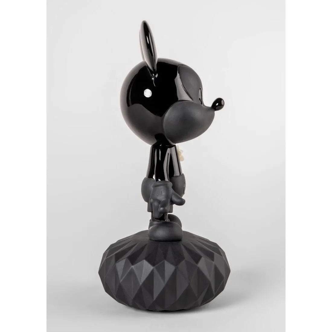 Mickey Total Black Sculpture (Lladro Special Order)