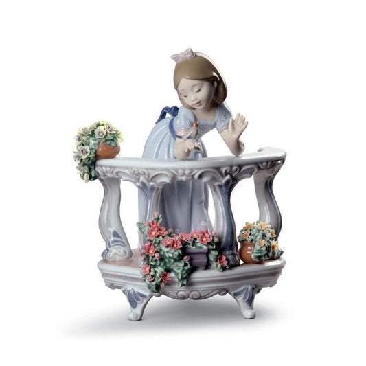 Morning Song Girl Figurine (Special Edition) (Lladro Special Order)